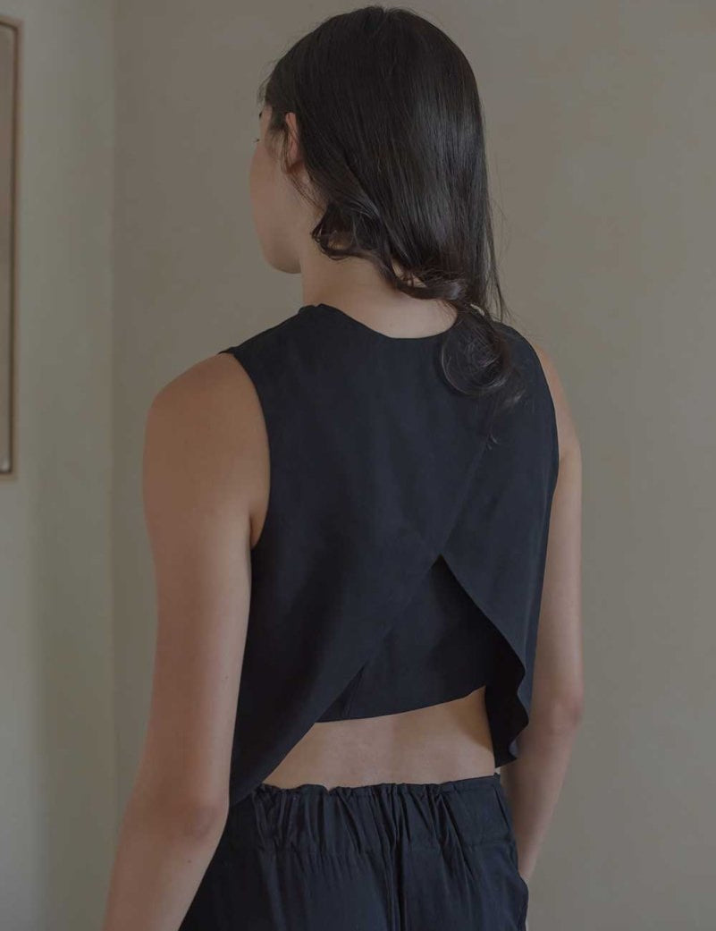 Open Back Top - Esse-Black-XS-