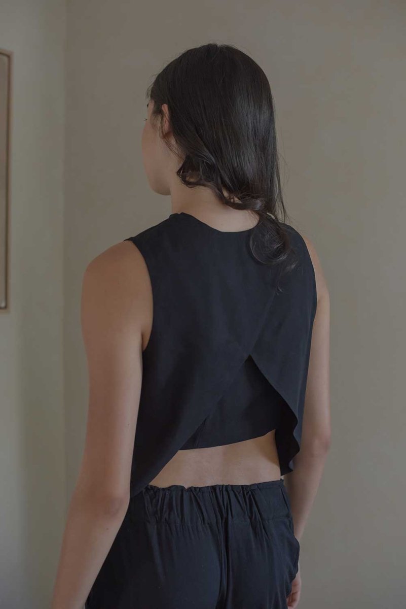 Open Back Top - Esse-Black-XS-