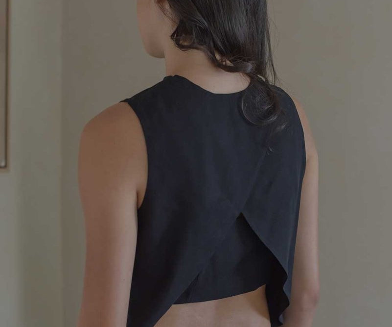 Open Back Top - Esse-Black-XS-