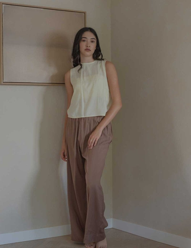 Open Back Top - Esse-Lemon Drop-XS-