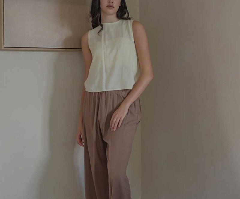 Open Back Top - Esse-Lemon Drop-XS-