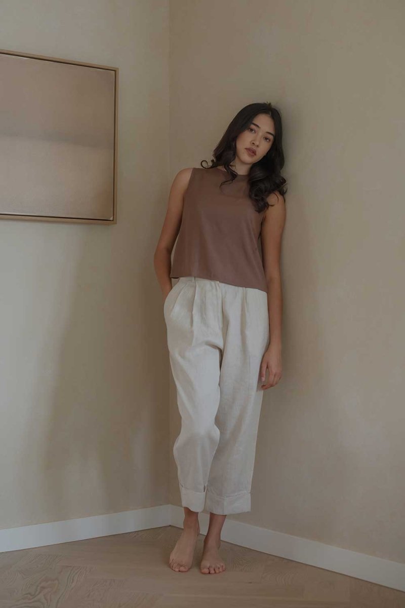 Open Back Top - Esse-Mocha-XS-
