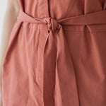 Organic Cotton Romper - Esse-Cherry Tomato-XXS-