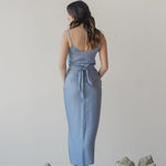 Pareo Skirt - Esse-Pacific Blue-XXS - XS (MTO)-None/ Option 1
