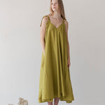 Soleil Dress - Esse-Chartreuse-XXS - XS-