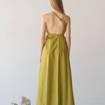 Soleil Dress - Esse-Chartreuse-XXS - XS-