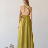 Soleil Dress - Esse-Chartreuse-XXS - XS-