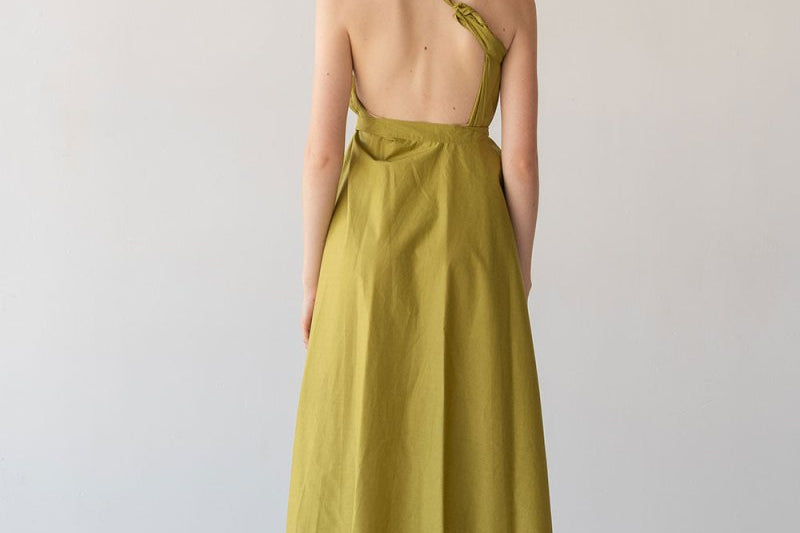 Soleil Dress - Esse-Chartreuse-XXS - XS-