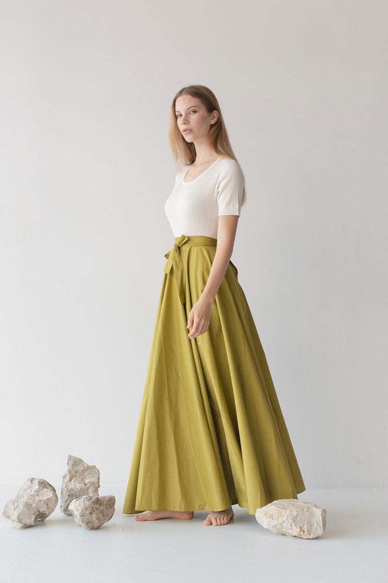 Soleil Dress - Esse-Chartreuse-XXS - XS-
