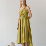 Soleil Dress - Esse-Chartreuse-XXS - XS-