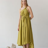 Soleil Dress - Esse-Chartreuse-XXS - XS-