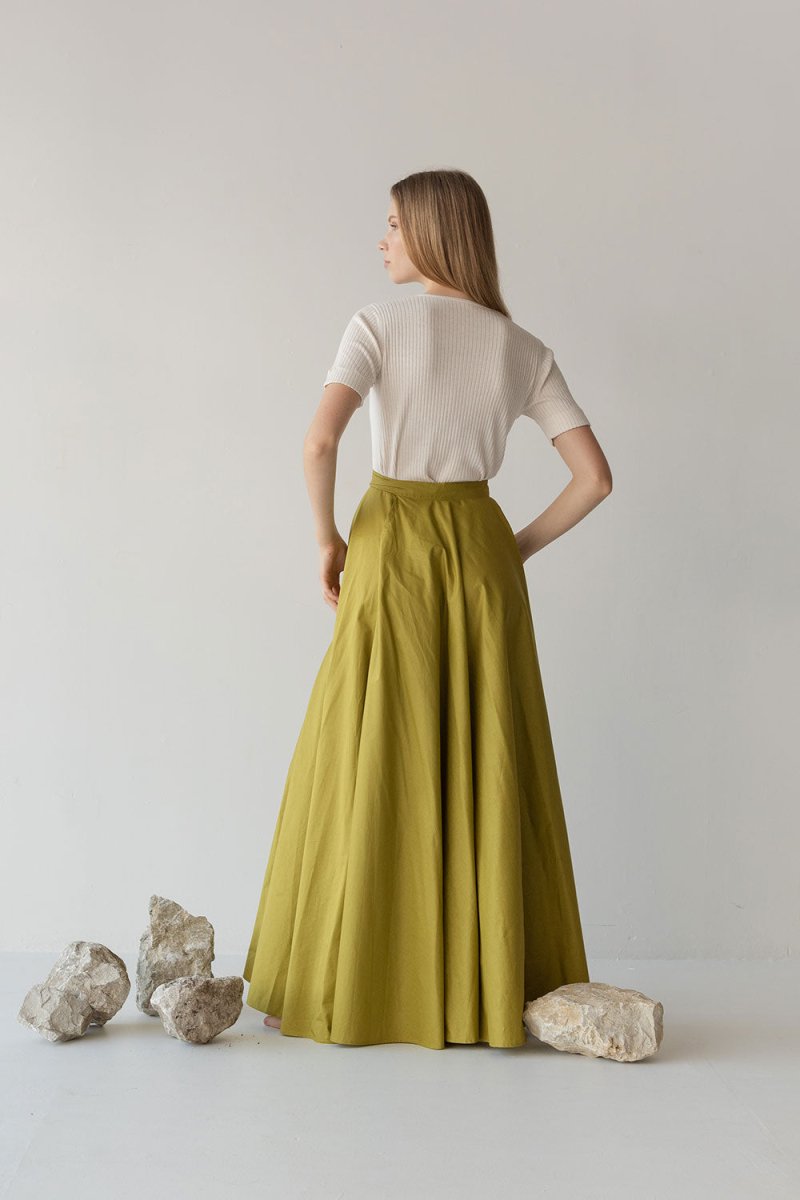 Soleil Dress - Esse-Chartreuse-XXS - XS-