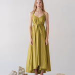 Soleil Dress - Esse-Chartreuse-XXS - XS-