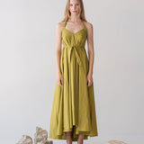 Soleil Dress - Esse-Chartreuse-XXS - XS-