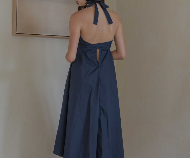 Soleil Dress - Esse-Nautical Blue-XXS - XS-