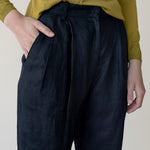 Tailored Cuffed Pants - Esse-Black-XXS (MTO)-Option 1