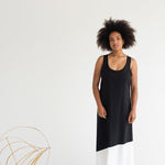 Tie-back Halter Maxi Dress - Esse-Black-XXS-