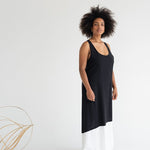 Tie-back Halter Maxi Dress - Esse-Black-XXS-