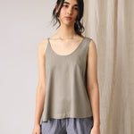 Top with Asymmetrical Straps - Esse-Olive-XXS-