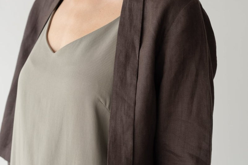 Treble Jacket - Esse-Mocha-XXS-None/ Option 1-2