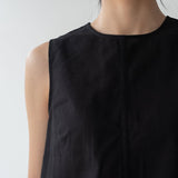 With Ease Boxy Tank - Esse-Black-XS-