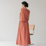 With Ease Boxy Tank - Esse-Cherry Tomato-XS-
