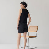 With Ease Boxy Tank - Esse-Cherry Tomato-XS-