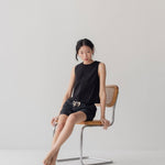 With Ease Boxy Tank - Esse-Cherry Tomato-XS-