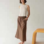 With Ease Maxi Skirt - Esse-Mocha-XS-