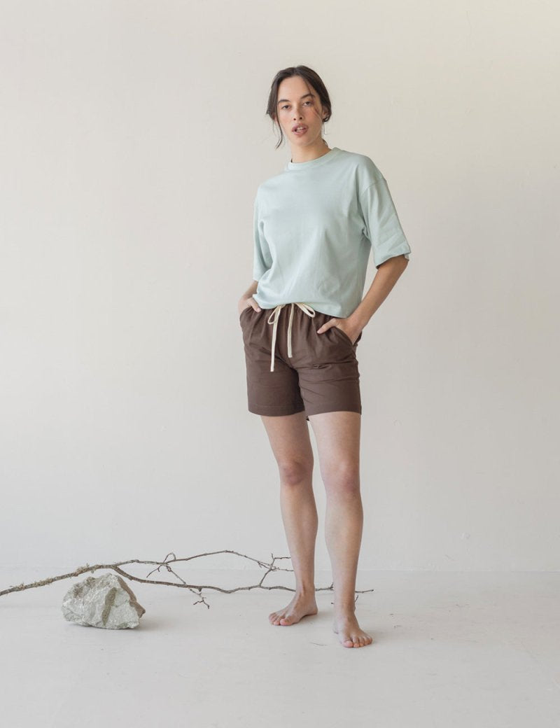 With Ease Shorts - Esse-Mocha-XS-