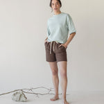 With Ease Shorts - Esse-Mocha-XS-
