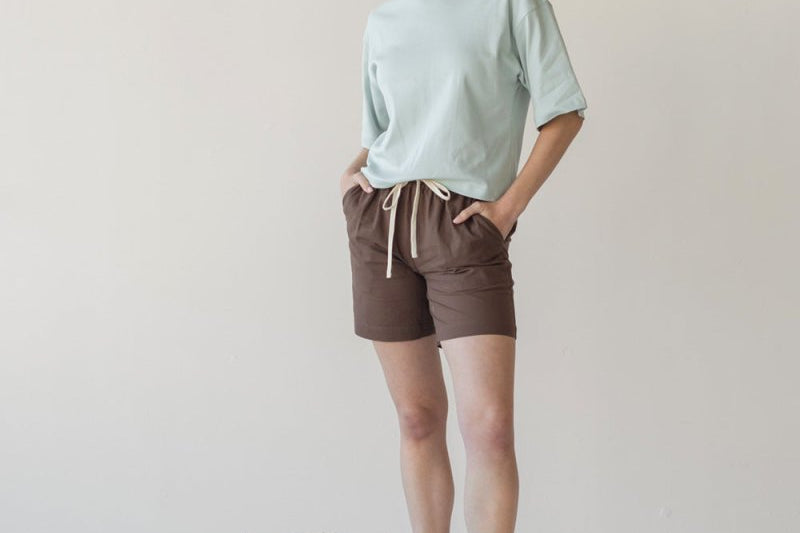 With Ease Shorts - Esse-Mocha-XS-