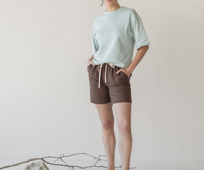 With Ease Shorts - Esse-Mocha-XS-