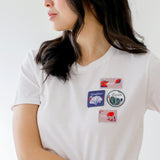 #WomenforWomen Patch Set: Classic T-shirt - Esse-XS-White-