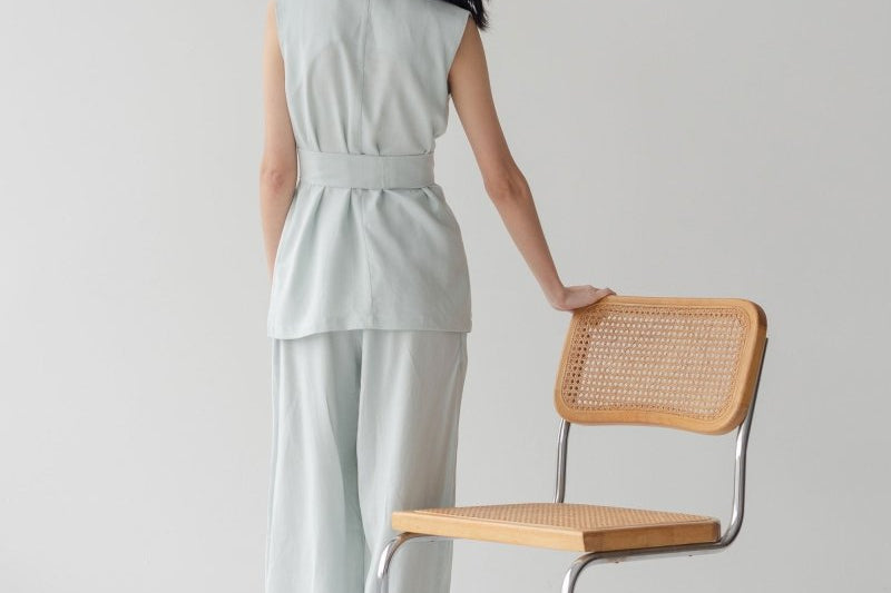 Wrap Vest - Esse-Nautical Blue-XS-